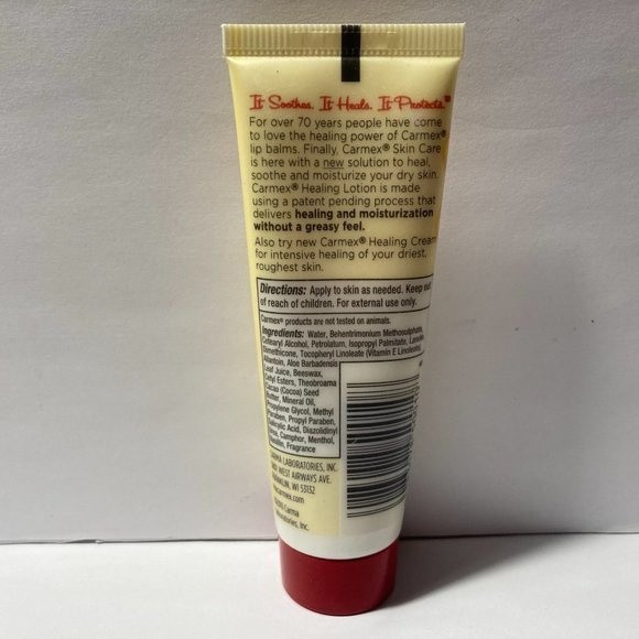 (7) Carmex Healing Lotion Vitamin E Aloe - Picture 6 of 13